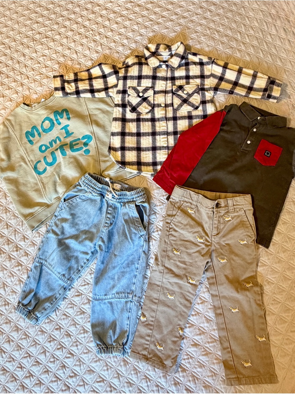 Boys 2-3 Years 5-Piece Fall Wardrobe Bundle — Zara |Mayoral | Janie and Jack